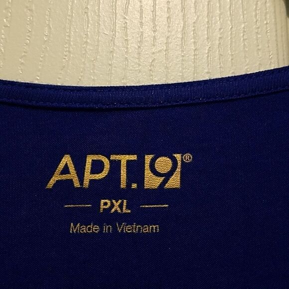 Apt. 9 royal.blue  top Sz PXL  NWOT - Picture 5 of 6